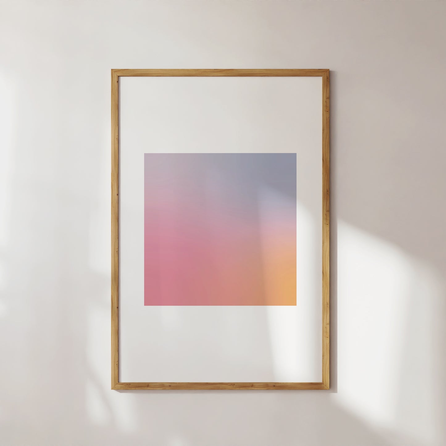 Purple Gradient Art Print