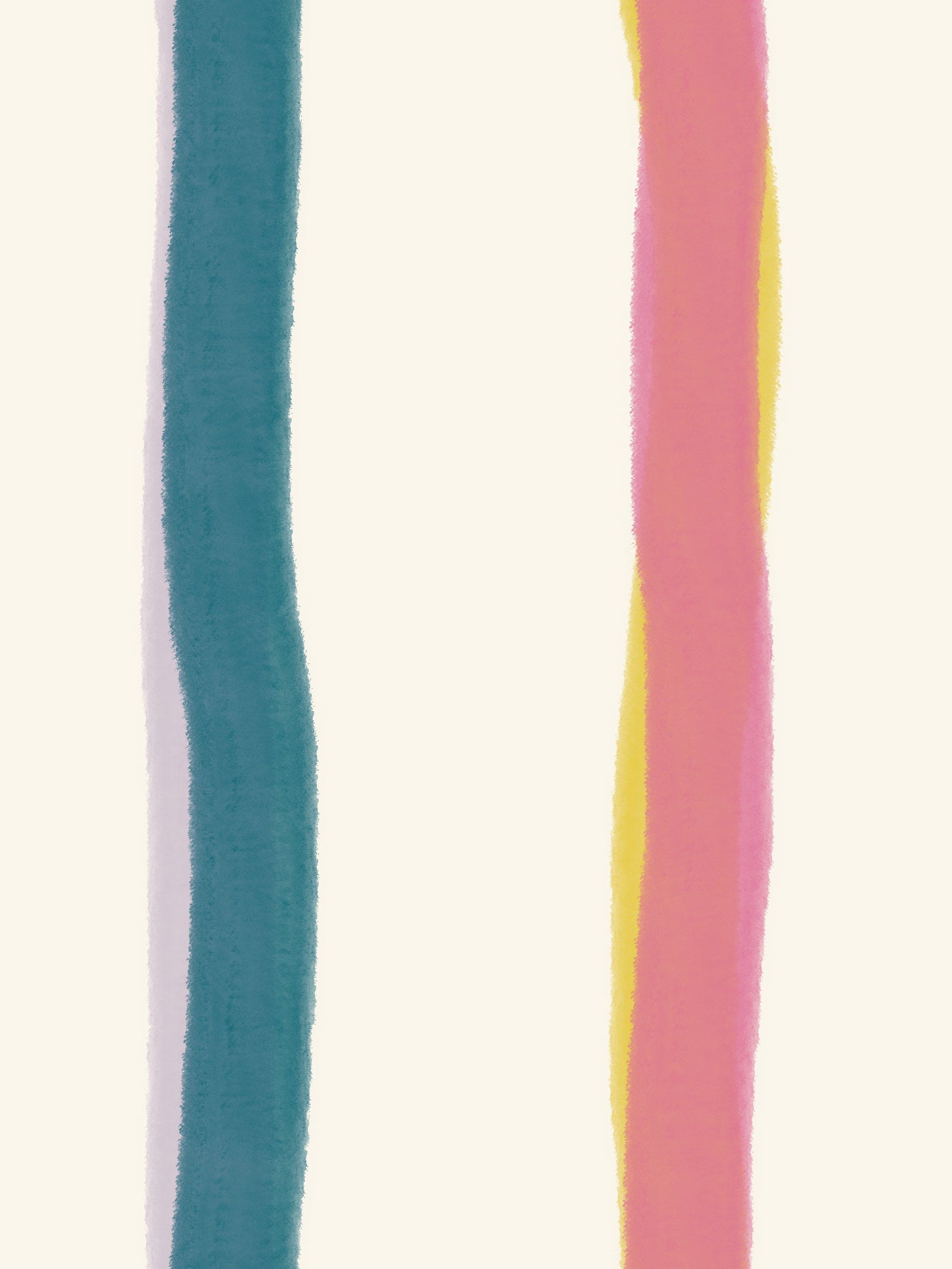 Pastel Striped Art Print