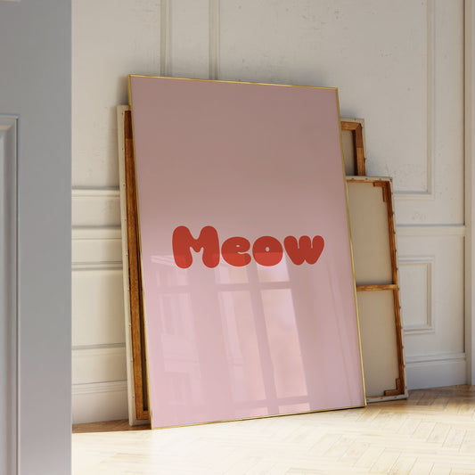 Meow - Art Print