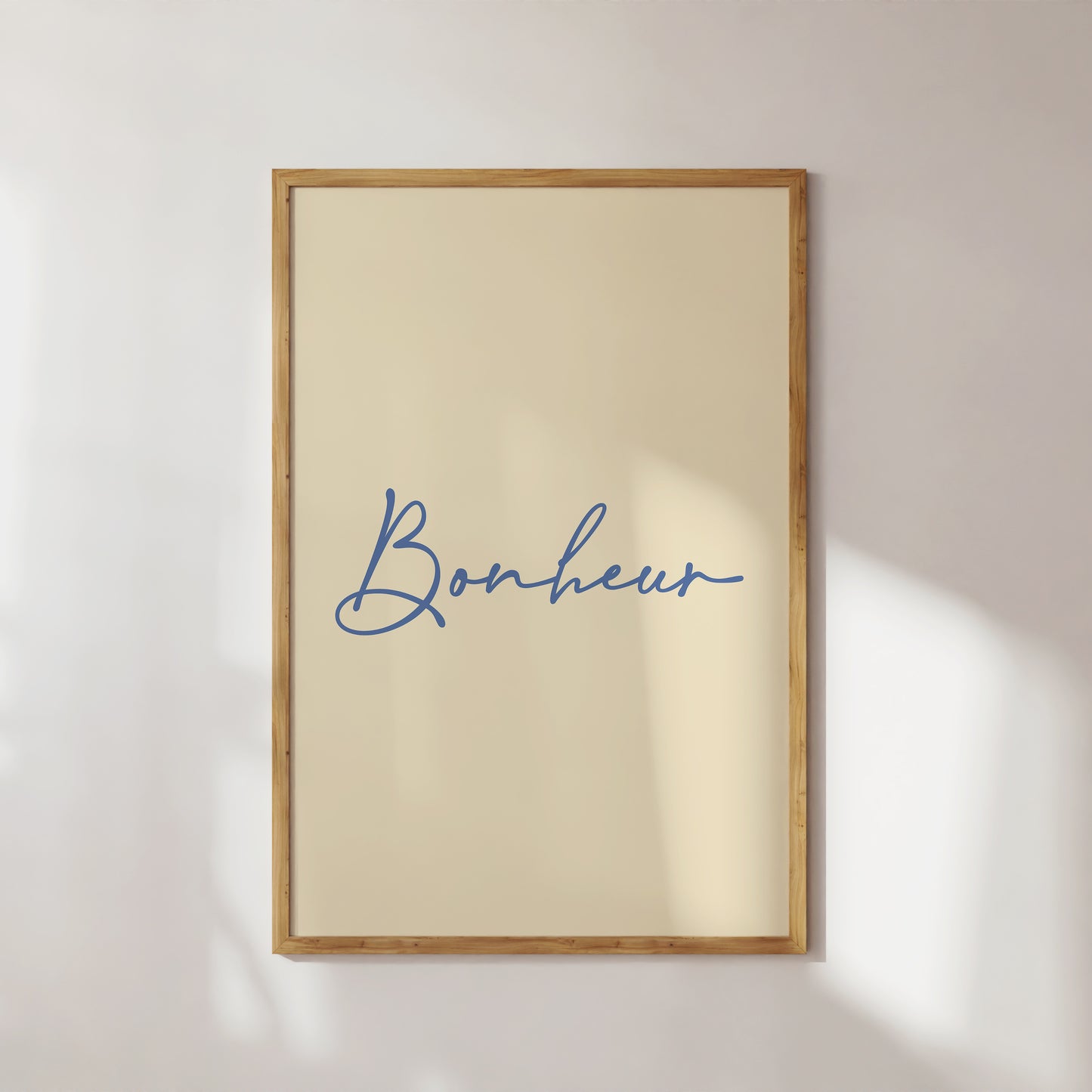 Bonheur - Happiness Art Print