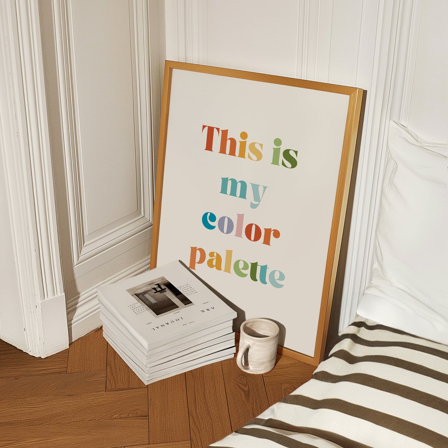 This is My Color Palette - Art Print