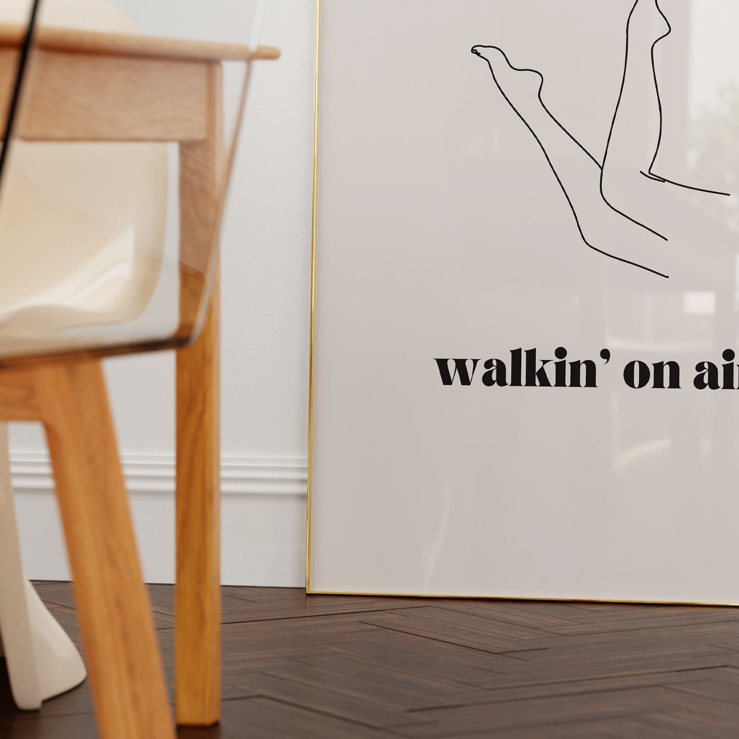 Walkin' On Air - Art Print